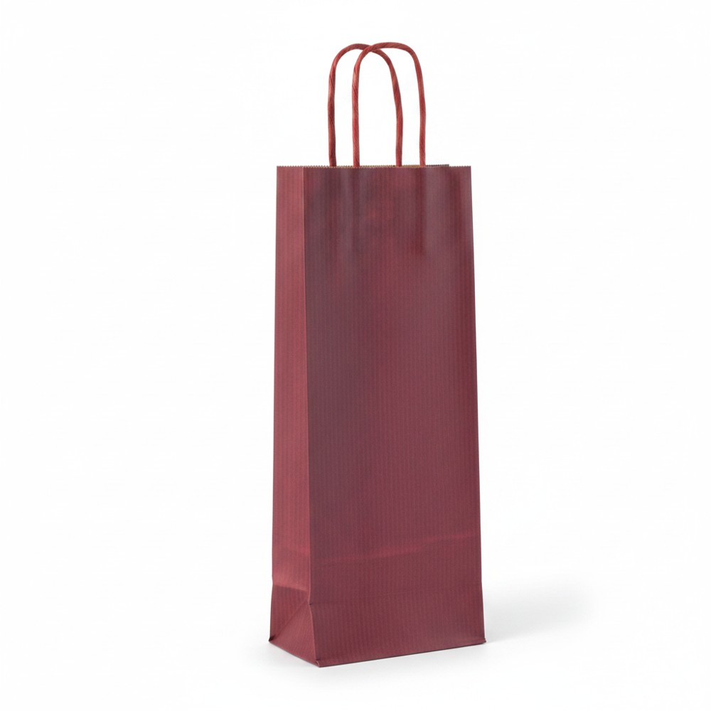 Sicily Bags Cuba shopper bottiglia 15x8x40 120g 300 pz