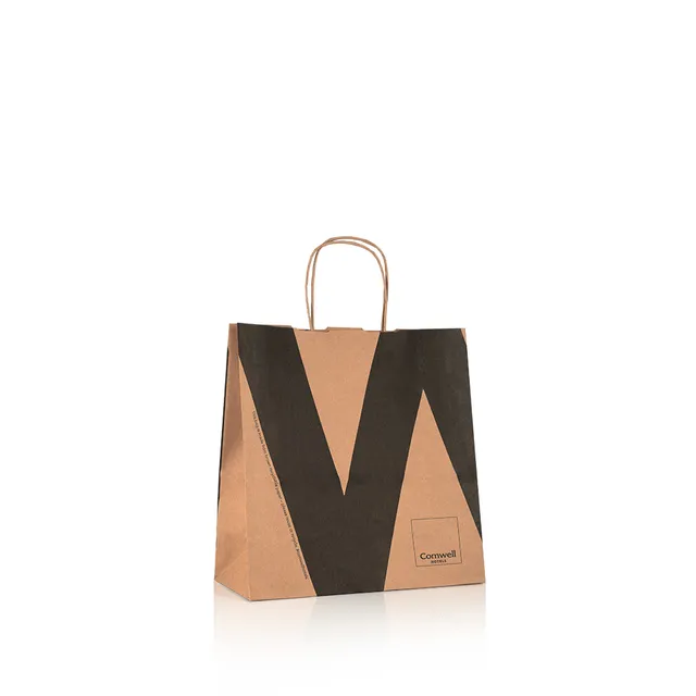 GPS Bags Basica Japa Non Risvoltata shopper kraft manici ritorti