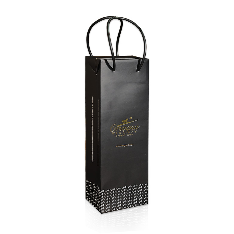 GPS Bags Lussuosa Ostrica shopper carta cordino 4 nodi