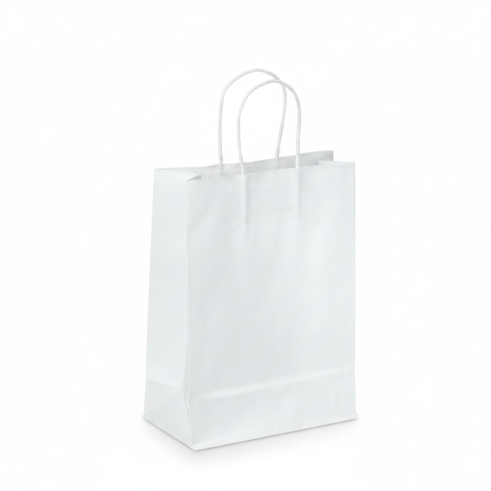 Sicily Bags Sidney shopper kraft bordo risvoltato 200 pz