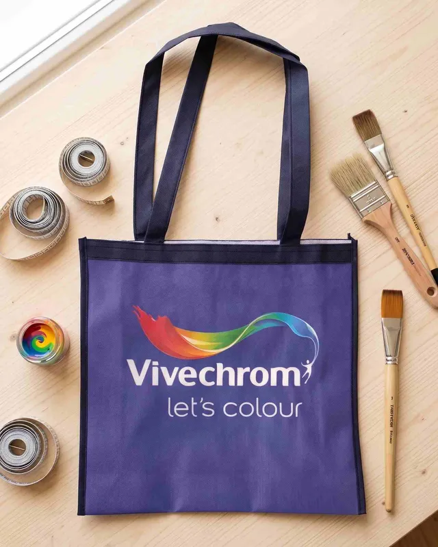 Topalis Nonwoven Shopper TNT Cucita Personalizzata Logo