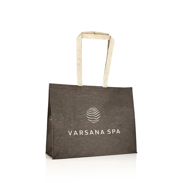 GPS Bags Cucita Carta shopper cucita filo cotone riutilizzabile