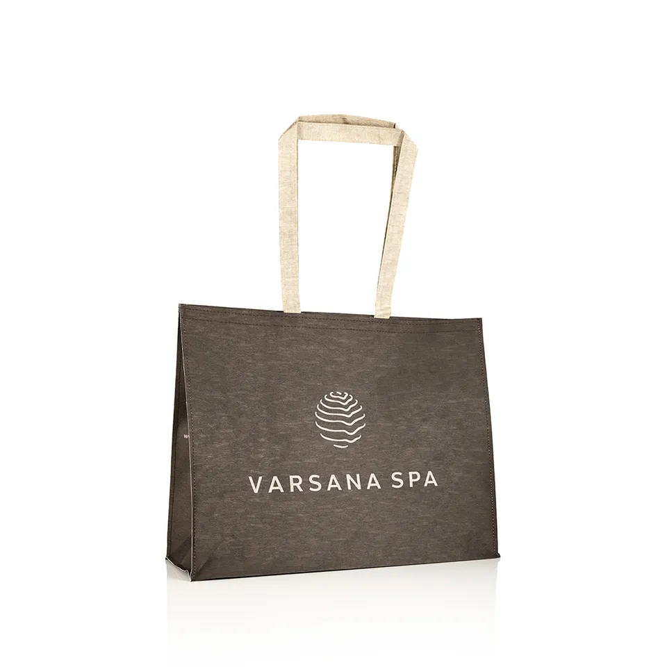 GPS Bags Riutilizzabile Cucita Carta shopper cucita filo cotone