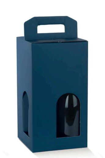 Sicily Bags Linea Enoteca Scatola 4 Bottiglie 20 pz 18x18x34 cm
