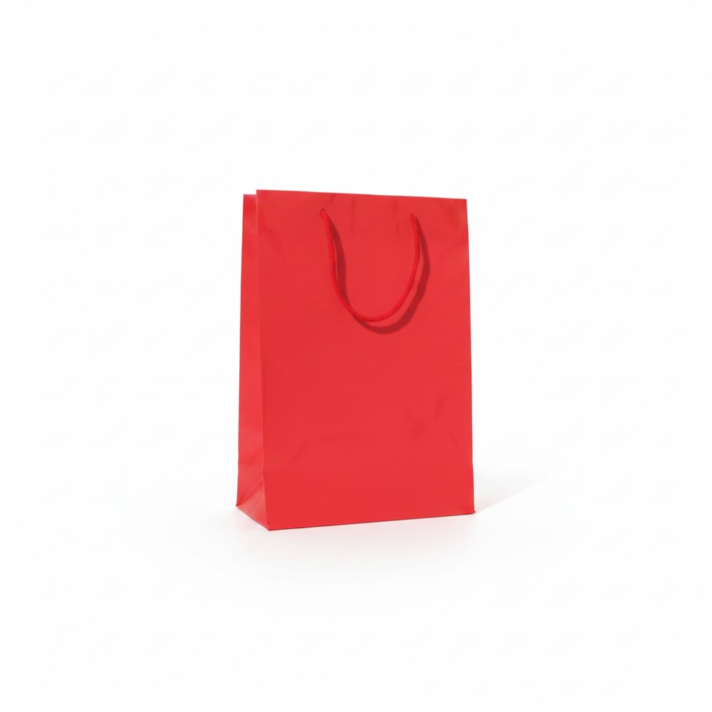 Sicily Bags New York shopper patinata lucida 24x10x27 200 pz cotone