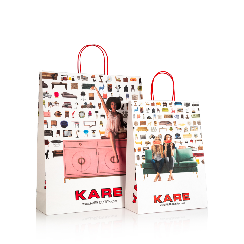 GPS Bags Basica Japa shopper kraft bordo ripiegato