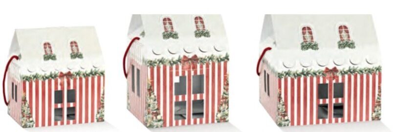 Sicily Bags Maison Scatola Regalo Cordino 200x140x140 40 Pz