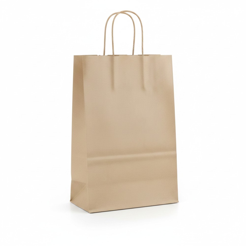 Sicily Bags Venezia Shopper Carta Avana 23x10x32 250 Pz