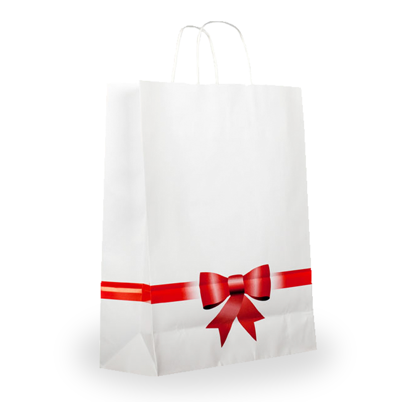 Jorlop Saco Asa Torcida sacchetto carta regalo manici ritorti