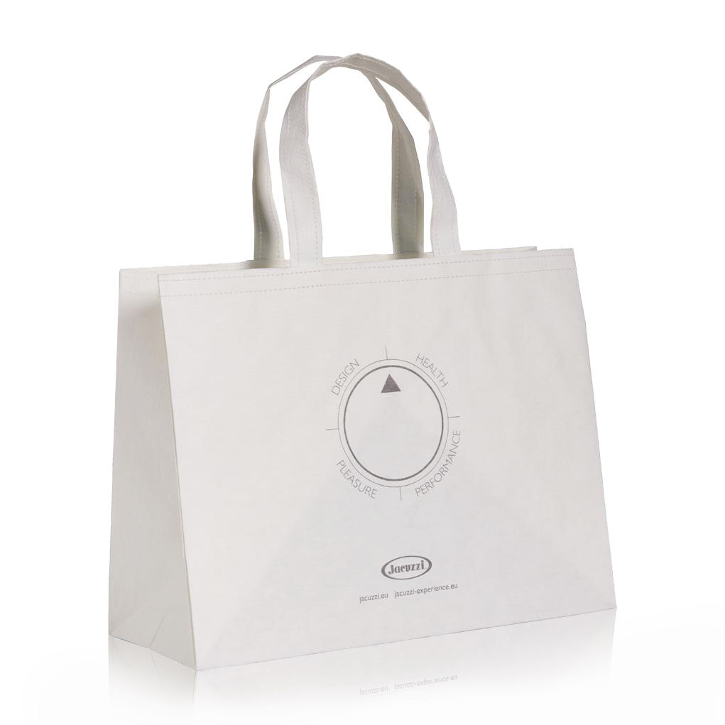 GPS Bags Riutilizzabile Origami shopper carta cucita manici spalla