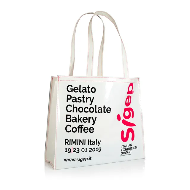 GPS Bags Cucita shopper PE riutilizzabile cucita mano