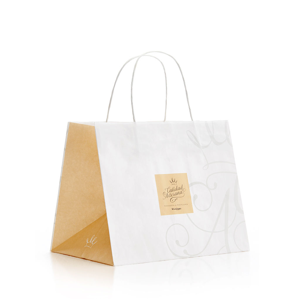 GPS Bags Basica Japa shopper carta fondo quadro manici ritorti