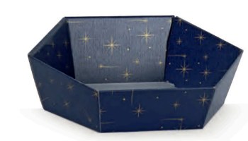 Sicily Bags Vassoio Esagono scatola regalo 205x170 50pz