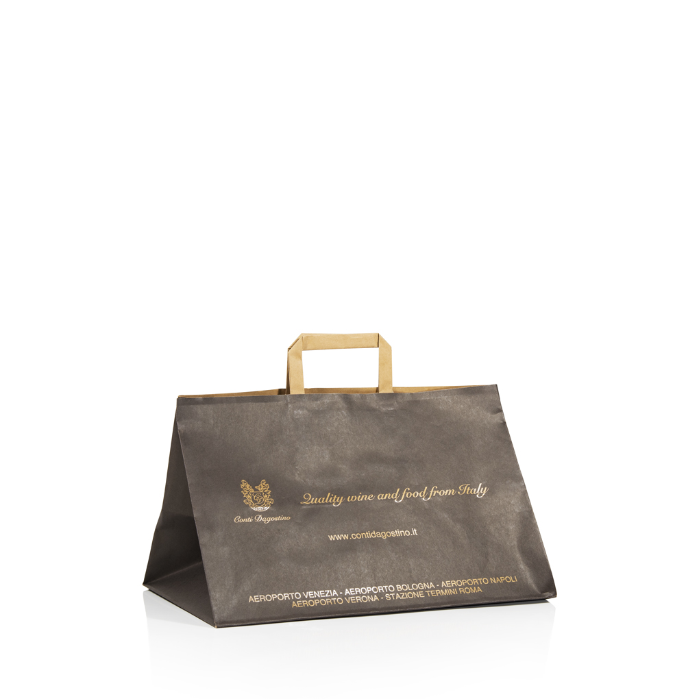 GPS Bags Basica American Bags shopper carta manico piatto