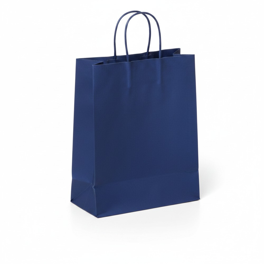 Sicily Bags Sidney shopper kraft bordo risvoltato 200 pz