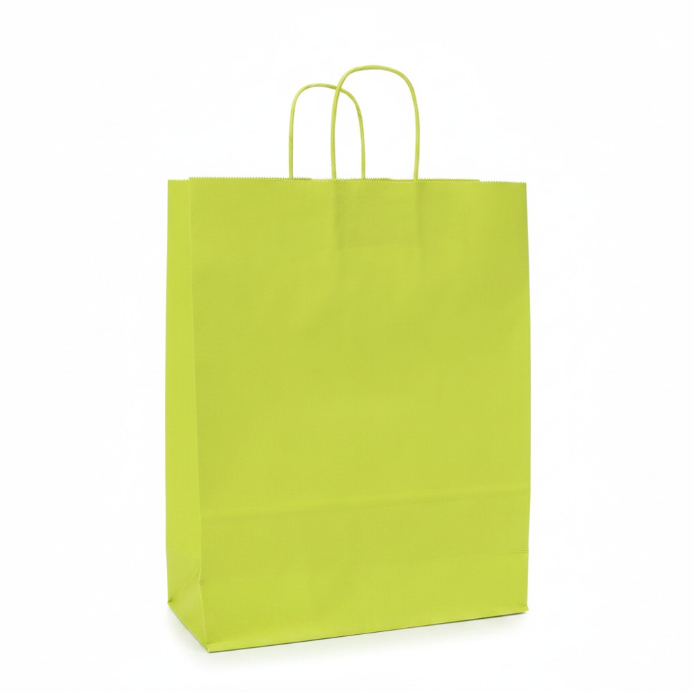 Sicily Bags Spring Shopper Kraft Bianco 32x13x28 250pz