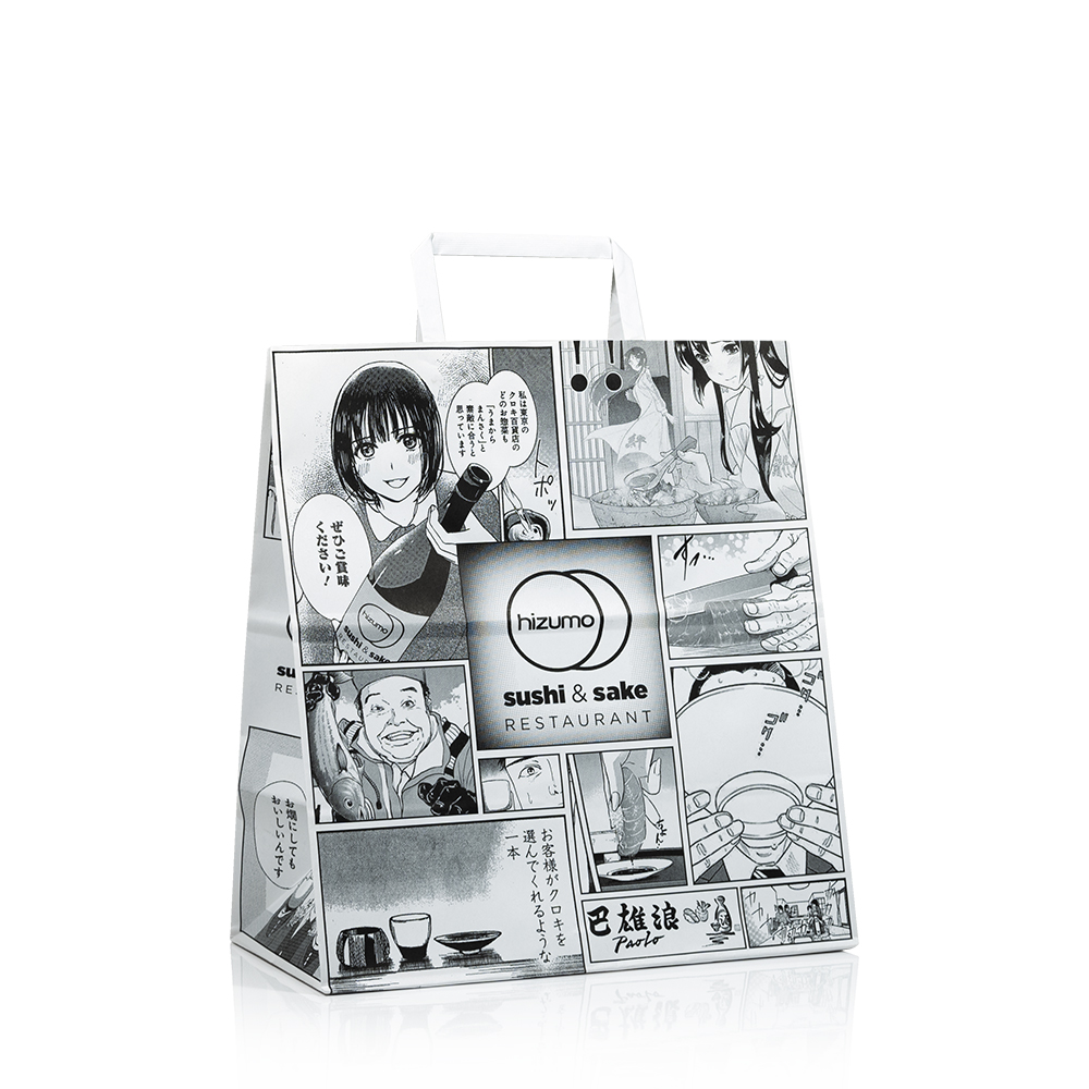 GPS Bags Basica American Bags busta carta manico piatto