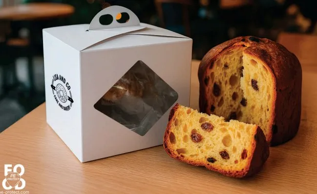 Sicily Bags Classic Pan Finstrato scatola panettone 20x20x22 50 pz