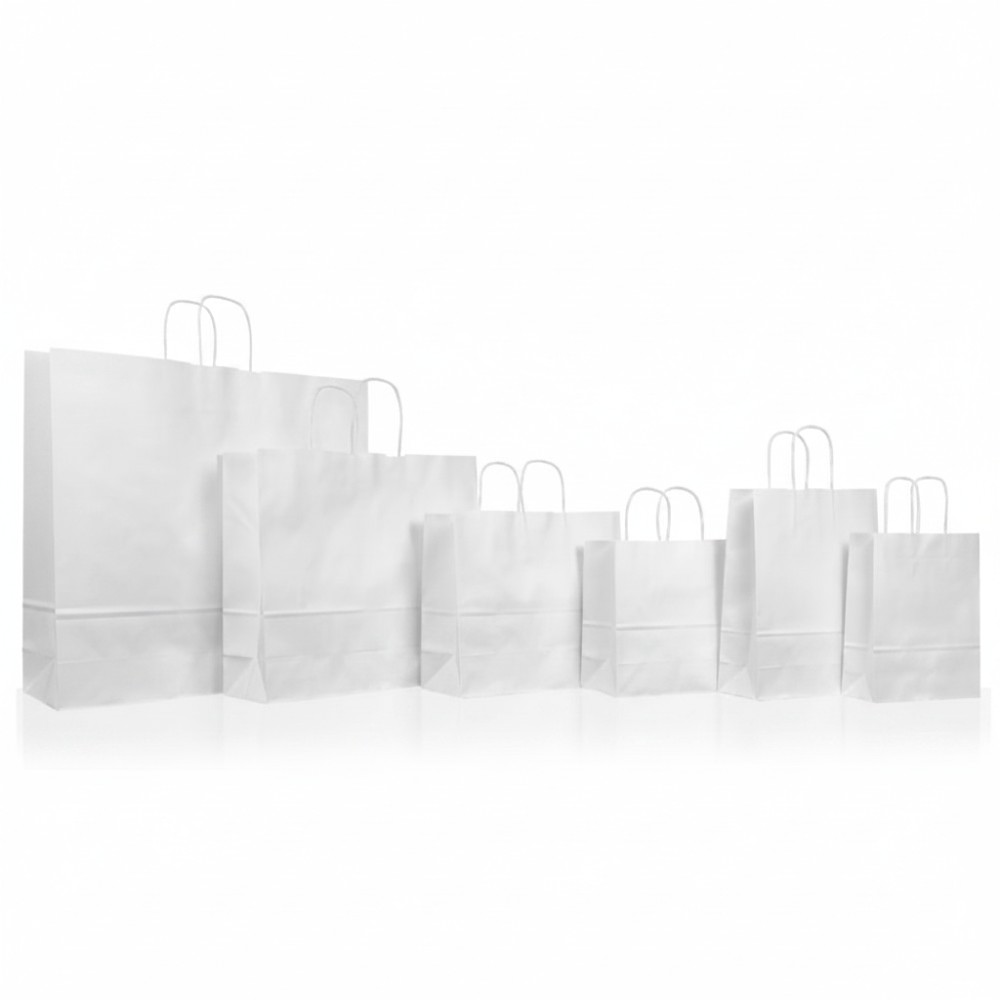 Sicily Bags Roma Shopper Carta Riciclata 32x13x28 250 Pezzi