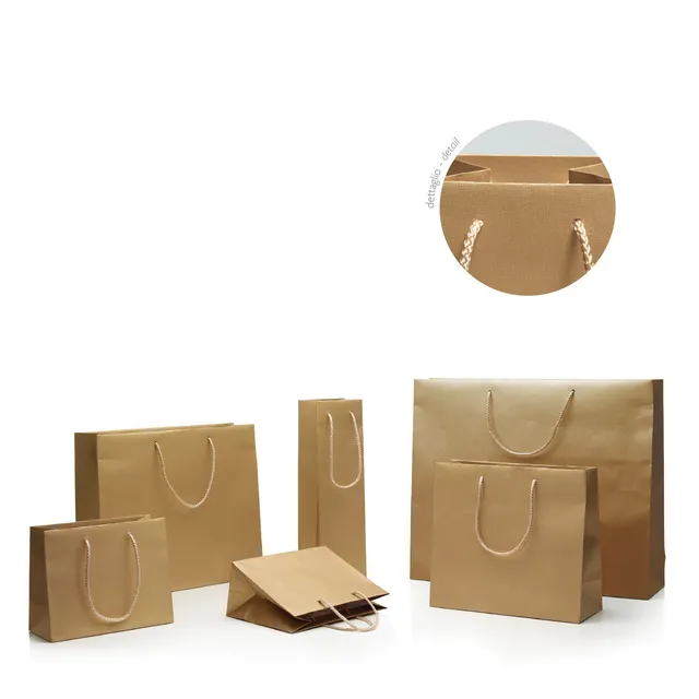 GPS Bags Vino 81 Gold busta carta manici acrilico