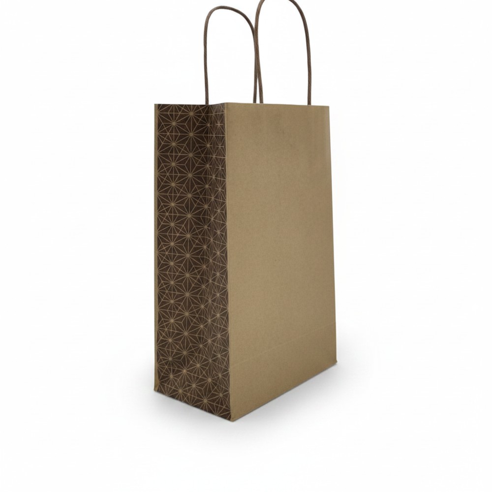 Sicily Bags Tirana Shopper Carta 22x10x27 200pz Avana