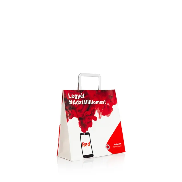 GPS Bags Basica American Bags shopper carta manici piatti