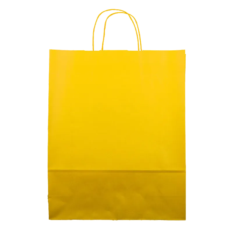 Jorlop Saco Asa Torcida busta carta manico ritorto colorata