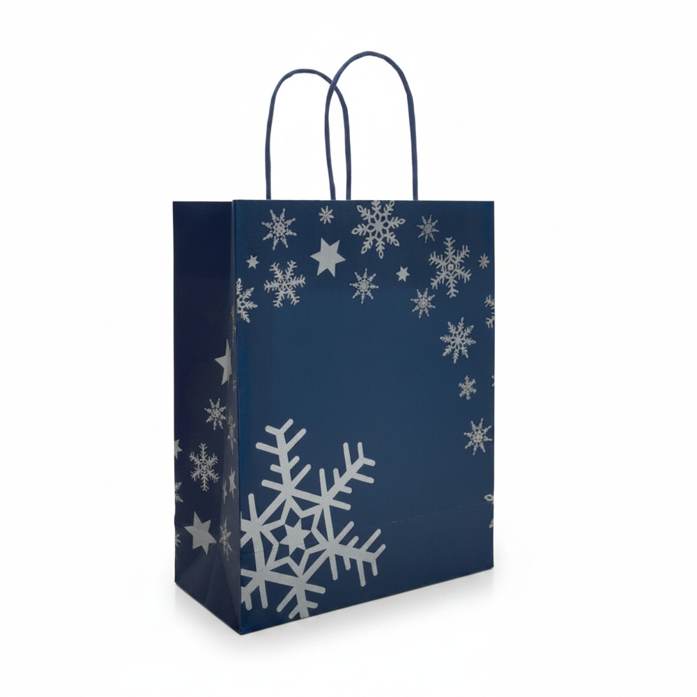 Sicily Bags Neve shopper carta kraft 120g 200 pz