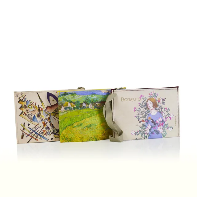 GPS Bags Lussuosa Pochette bustina con zip carta Corki