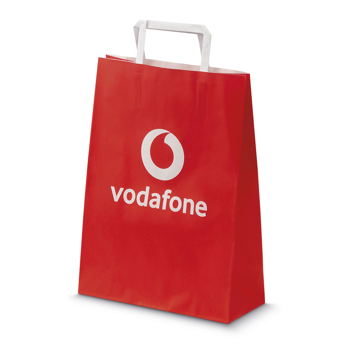 Taffarello Piattina Shopper Carta Manico Piatto Fondo Largo Stampa