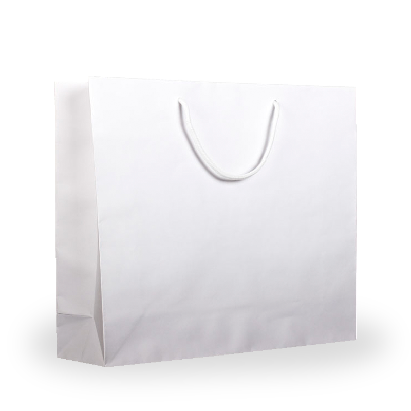 Jorlop Saco Asa Cordão kraft shopper carta manici cordone rinforzato