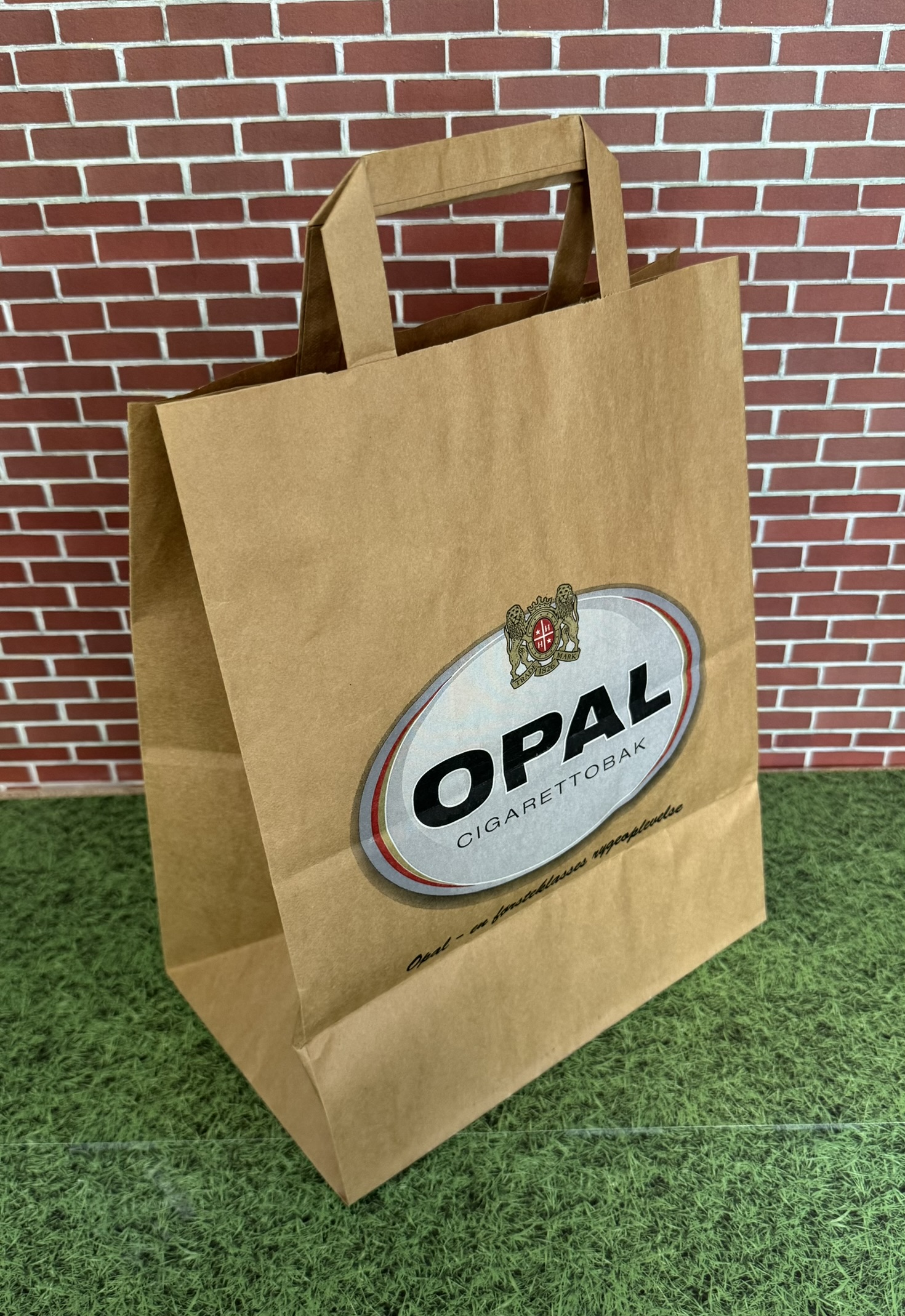 Topalis Busta Kraft Manici Piatti Economica Uso Farmacia 22x28x10