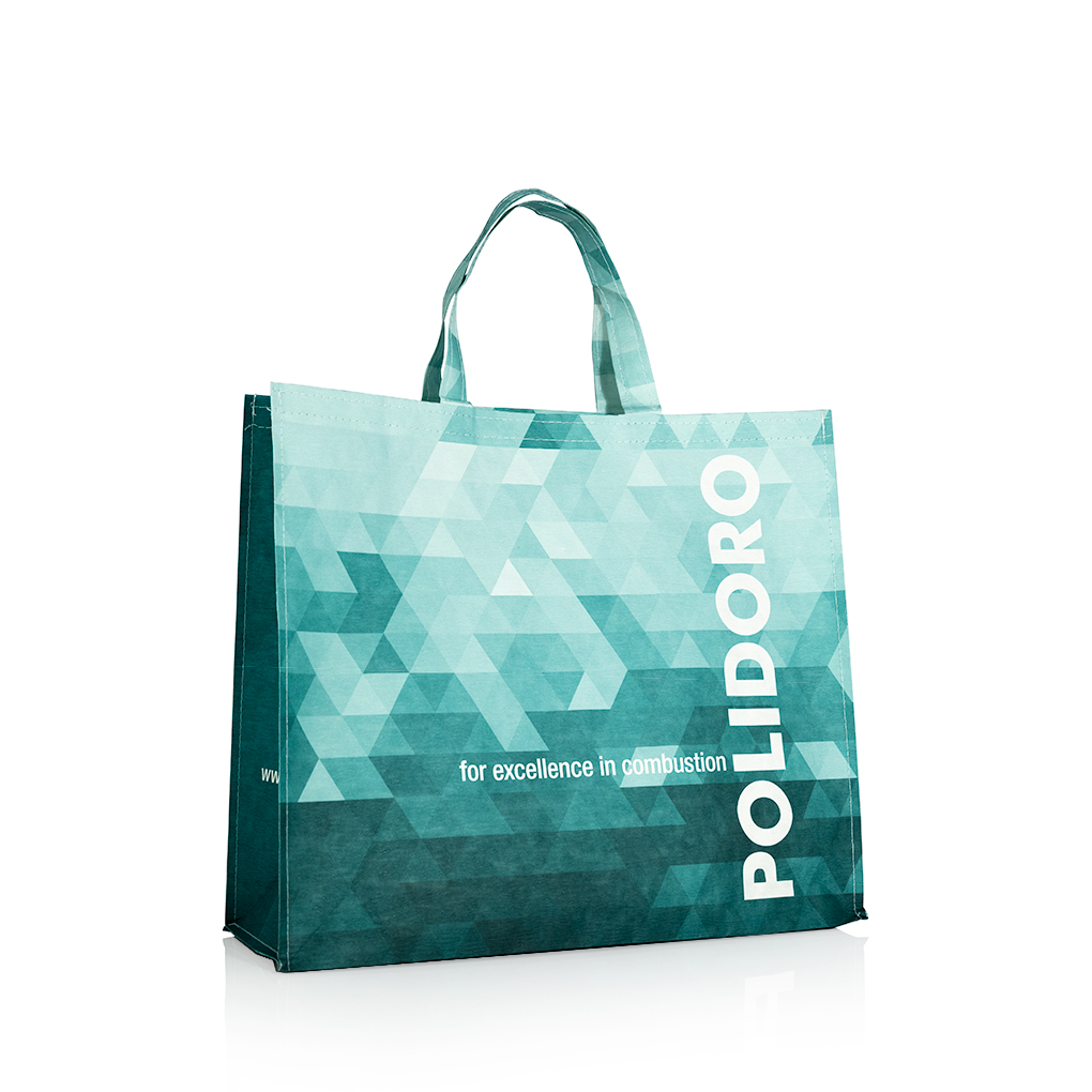 GPS Bags Riutilizzabile Cucita Carta Shopper Cotone