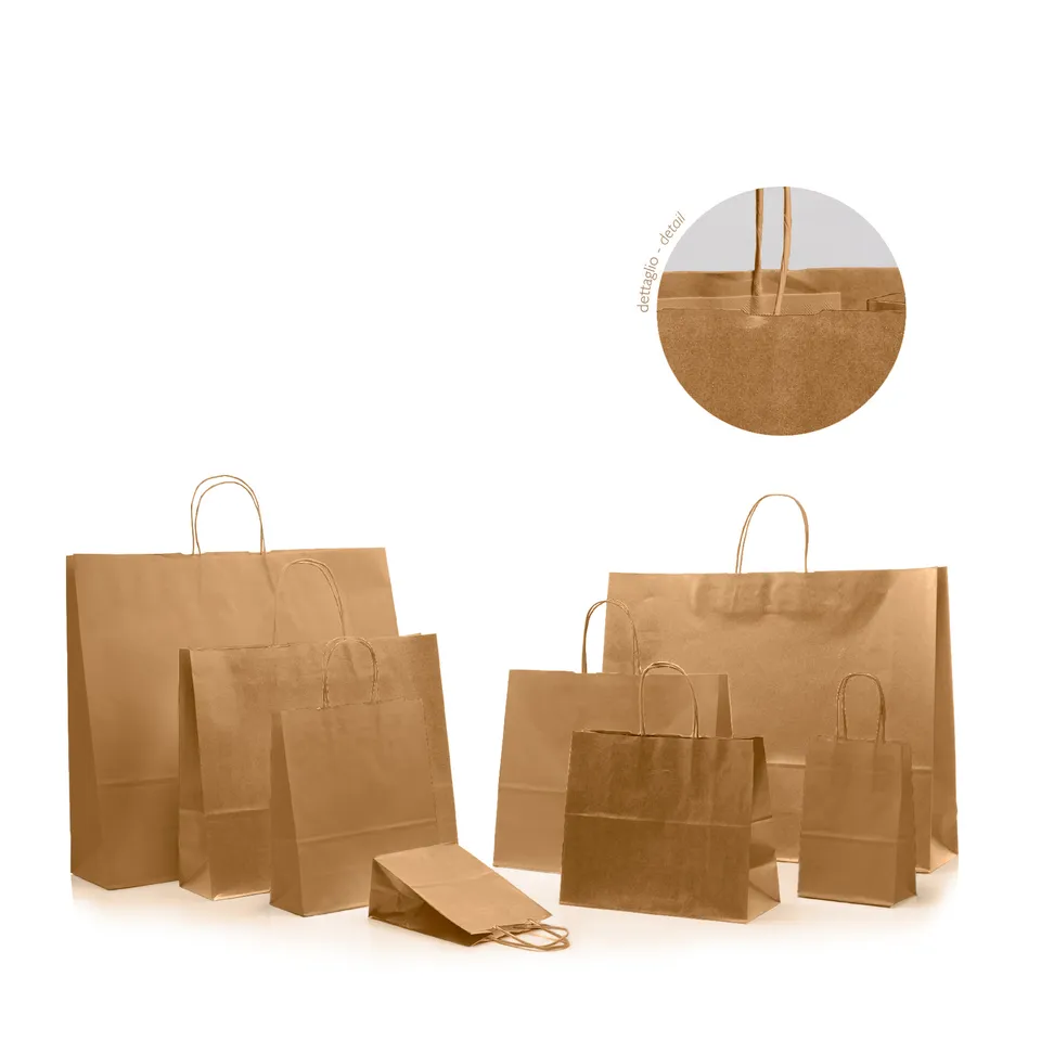 GPS Bags Basica Mod.68 Japa shopper kraft habana senza risvolto