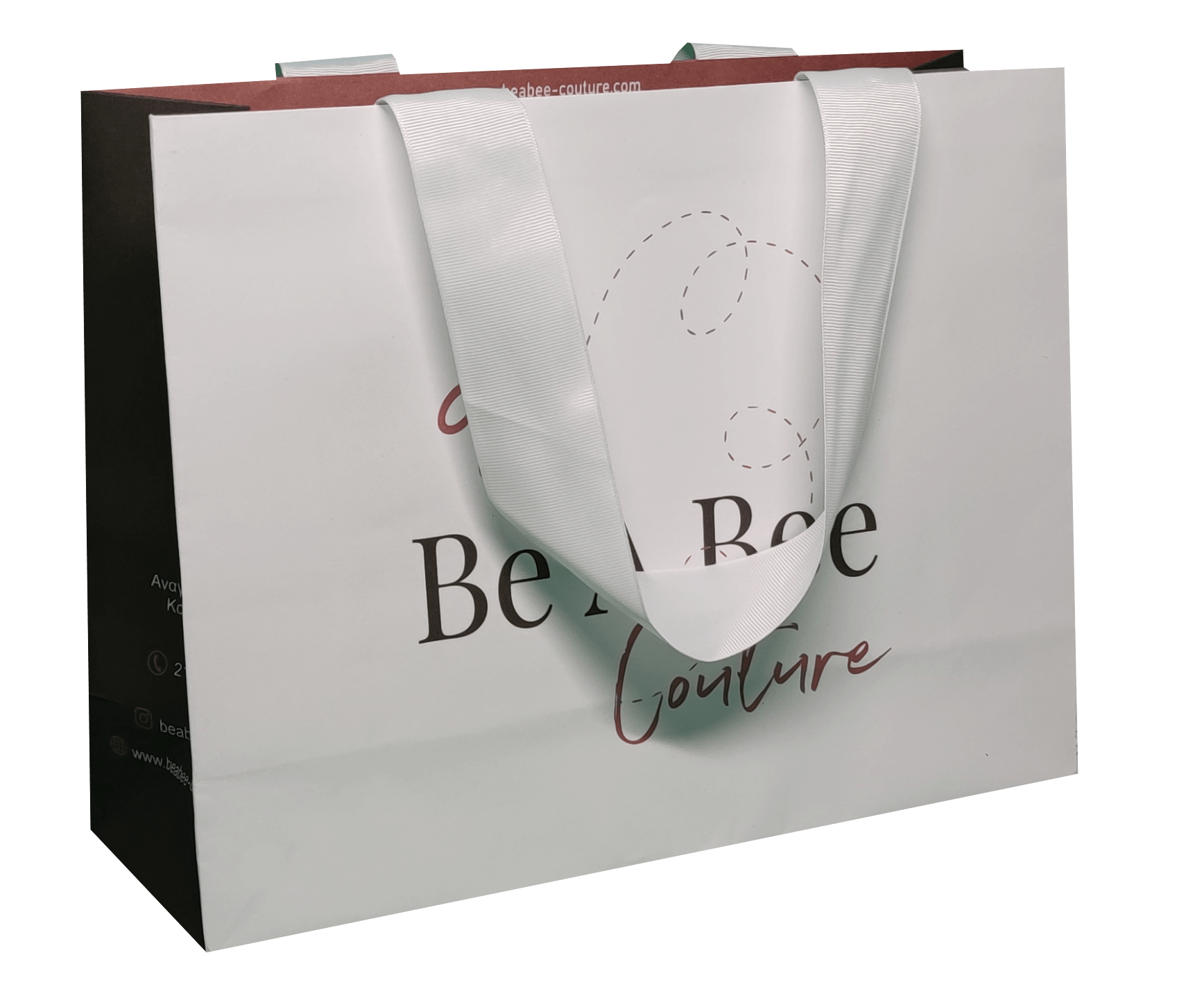 Topalis Borse Carta Lusso Fatte a Mano Stampa Logo Boutique
