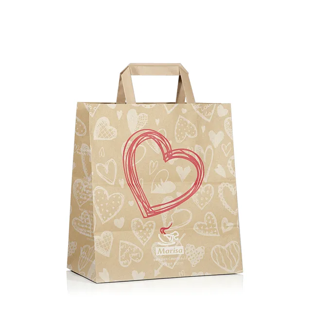 GPS Bags Basica American Bags shopper carta manico piatto