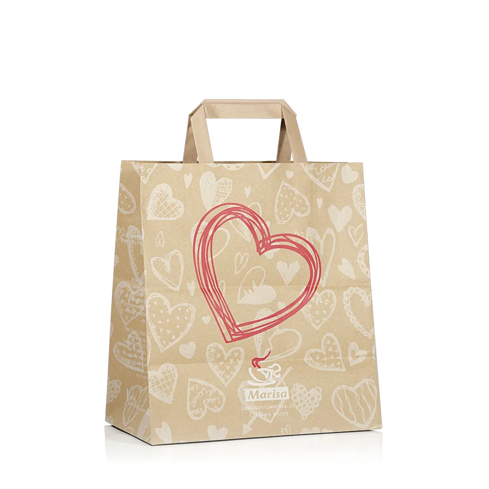 GPS Bags Basica American Bags shopper carta manico piatto