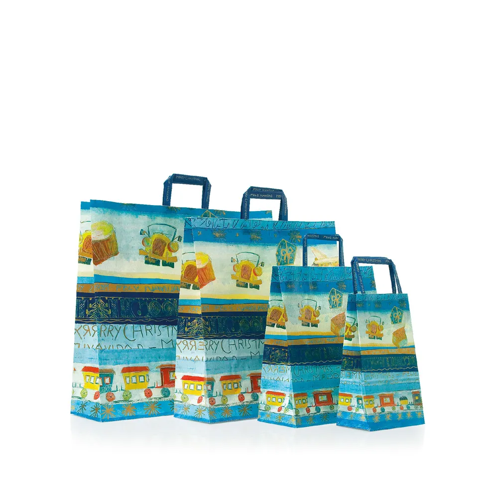 GPS Bags Generica Mod. 47 Peter Pan fondo quadro colorato