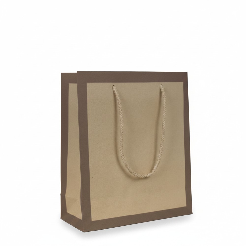 Sicily Bags Zagabria shopper carta riciclata 30x12x26 200 pezzi