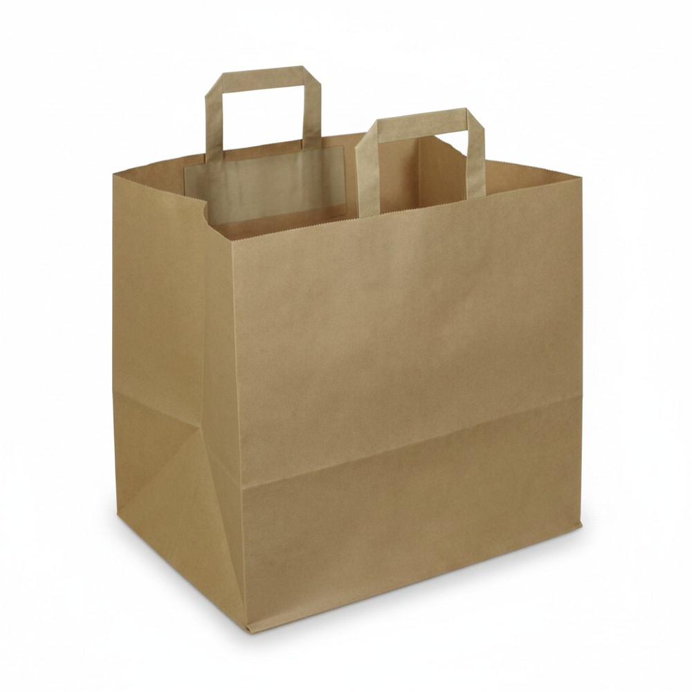 Sicily Bags Tokio shopper carta kraft avana 32x24x30 225 pz manici