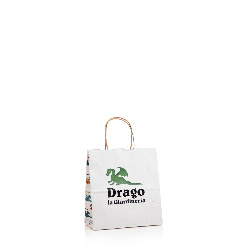 GPS Bags Basica Japa Sin Solapa Eco shopper carta manici ritorti