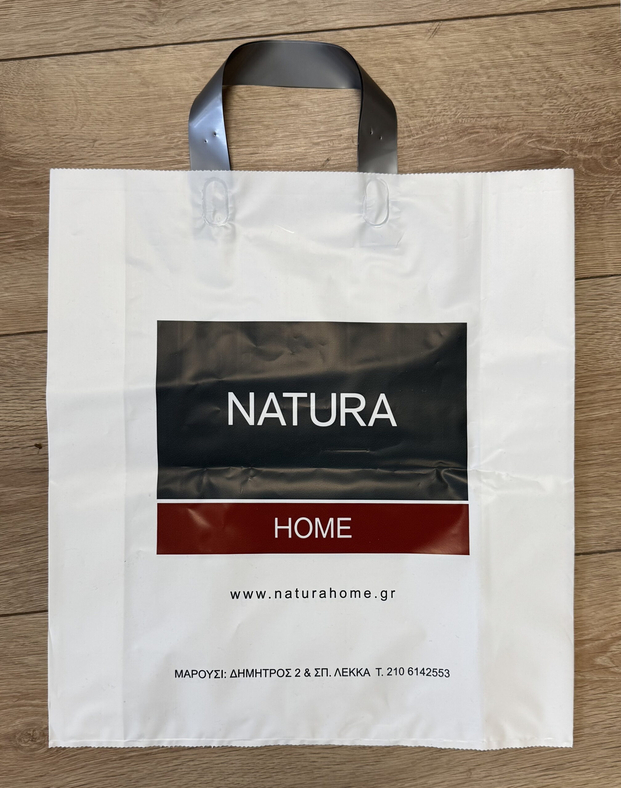 Topalis Loop Busta Plastica Manico Morbido Personalizzata