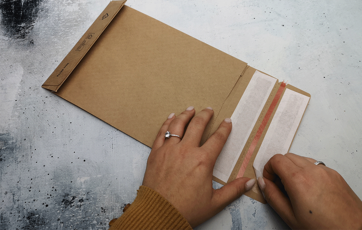 Jorlop Envelopes busta spedizione carta doppio nastro riutilizzabile