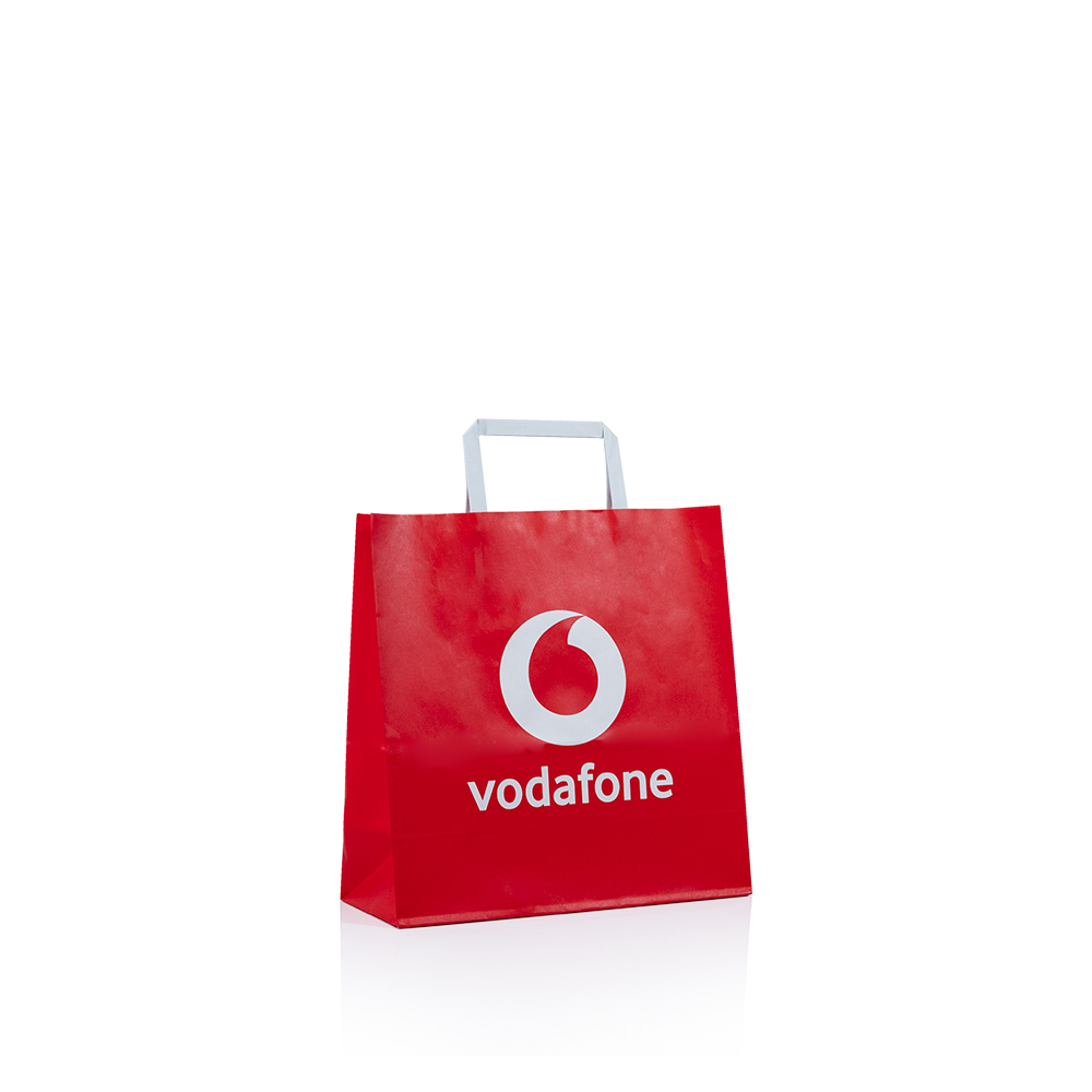 GPS Bags Basica American Bags shopper carta manici piatti