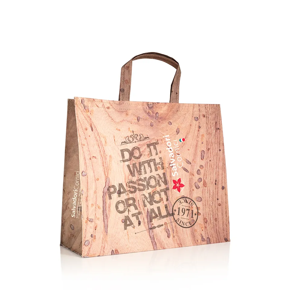 GPS Bags Riutilizzabile Cucita Carta shopper filo cotone