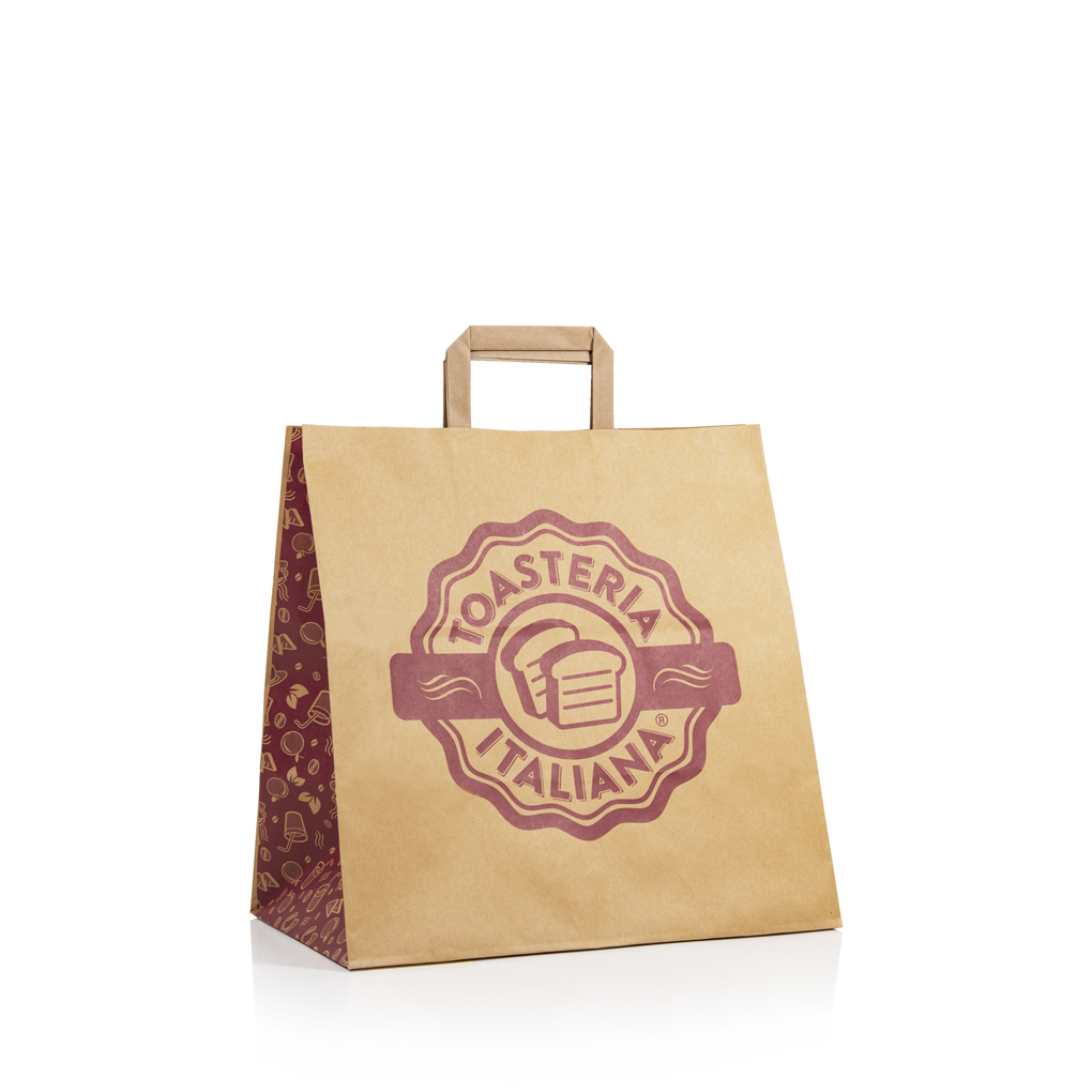 GPS Bags Basica American Bags shopper carta manico piatto