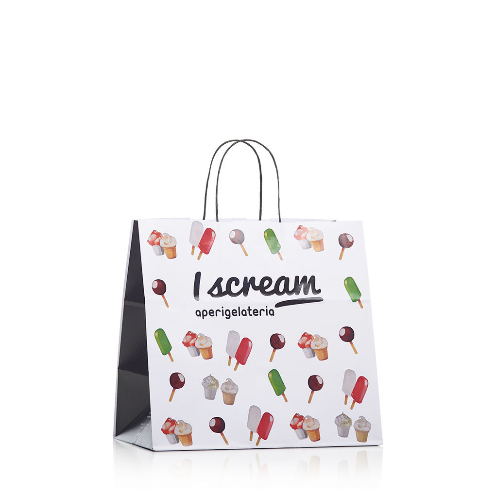 GPS Bags Basica Japa shopper carta manico ritorto automatica
