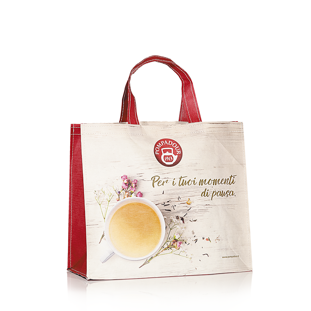GPS Bags Riutilizzabile Cucita Carta shopper cucita filo cotone