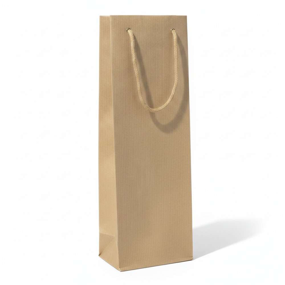 Sicily Bags Capri shopper bottiglia 12x9x40 300pz manici corda