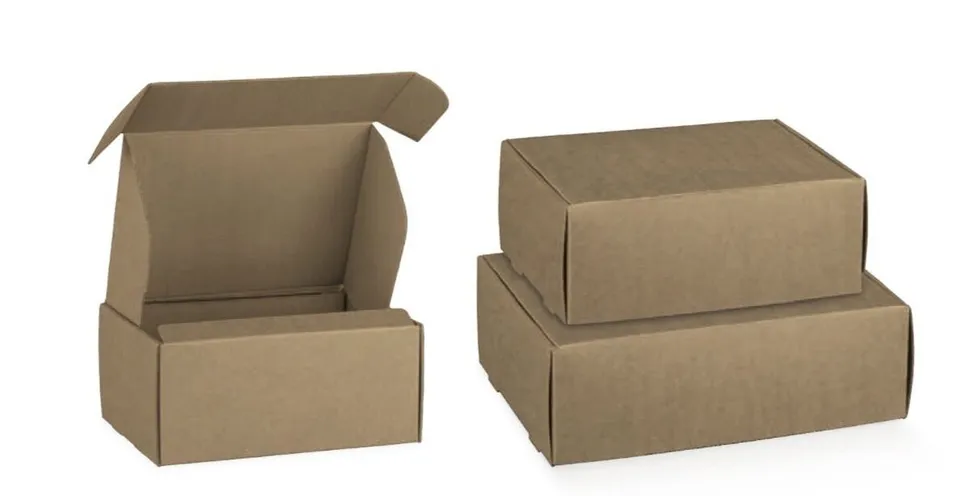 Sicily Bags Fast Scatola Avana Microonda Spedizione Ecommerce